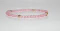 Pink Gemstone Stretch Bracelet