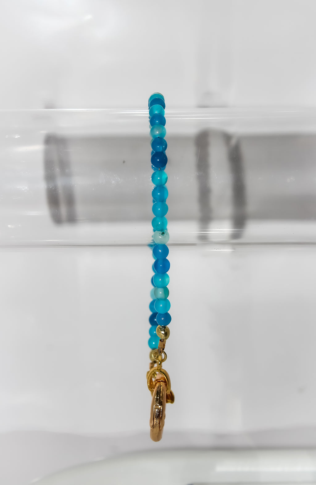 Handcrafted Blue Gemstone Bracelet