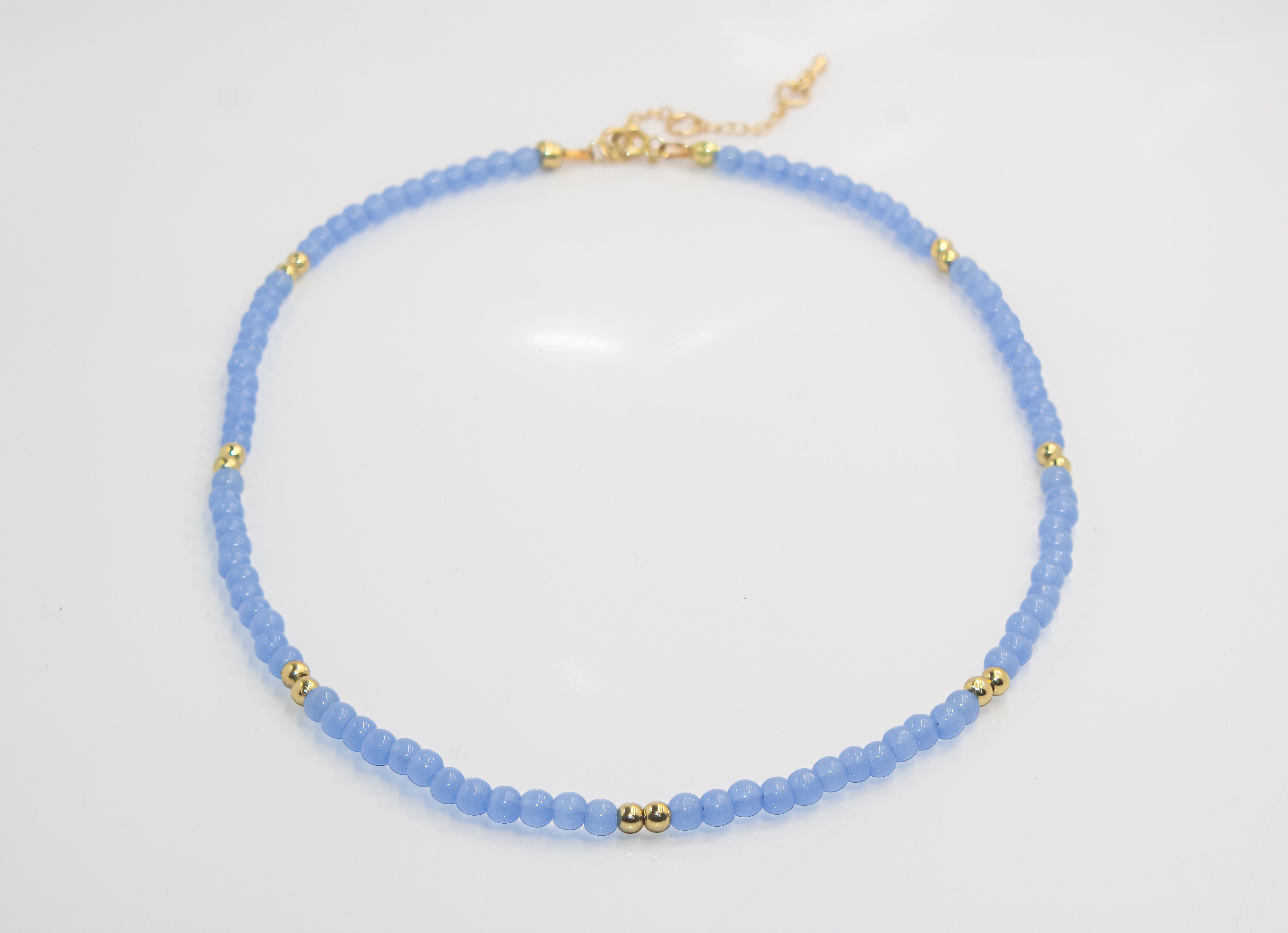 Handcrafted Chalcedony Gemstone Necklace