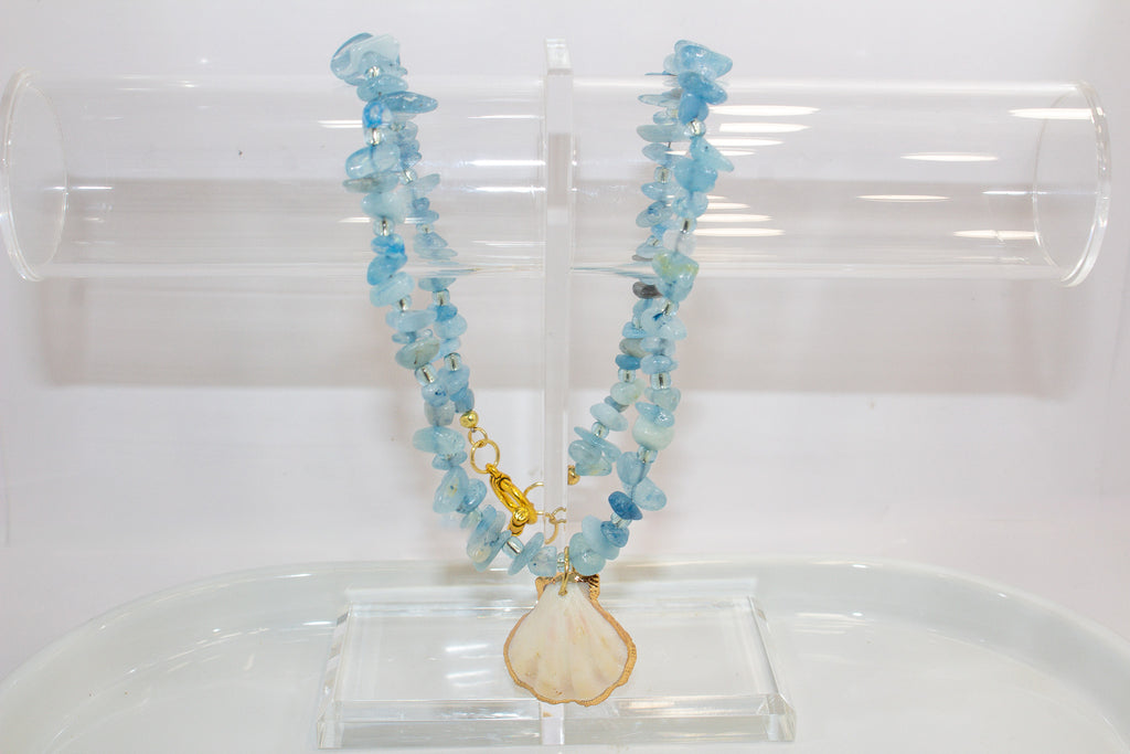 Handcrafted Natural Shell Pendant Necklace