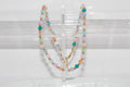 Handcrafted Pastel Rainbow Crystal Necklace