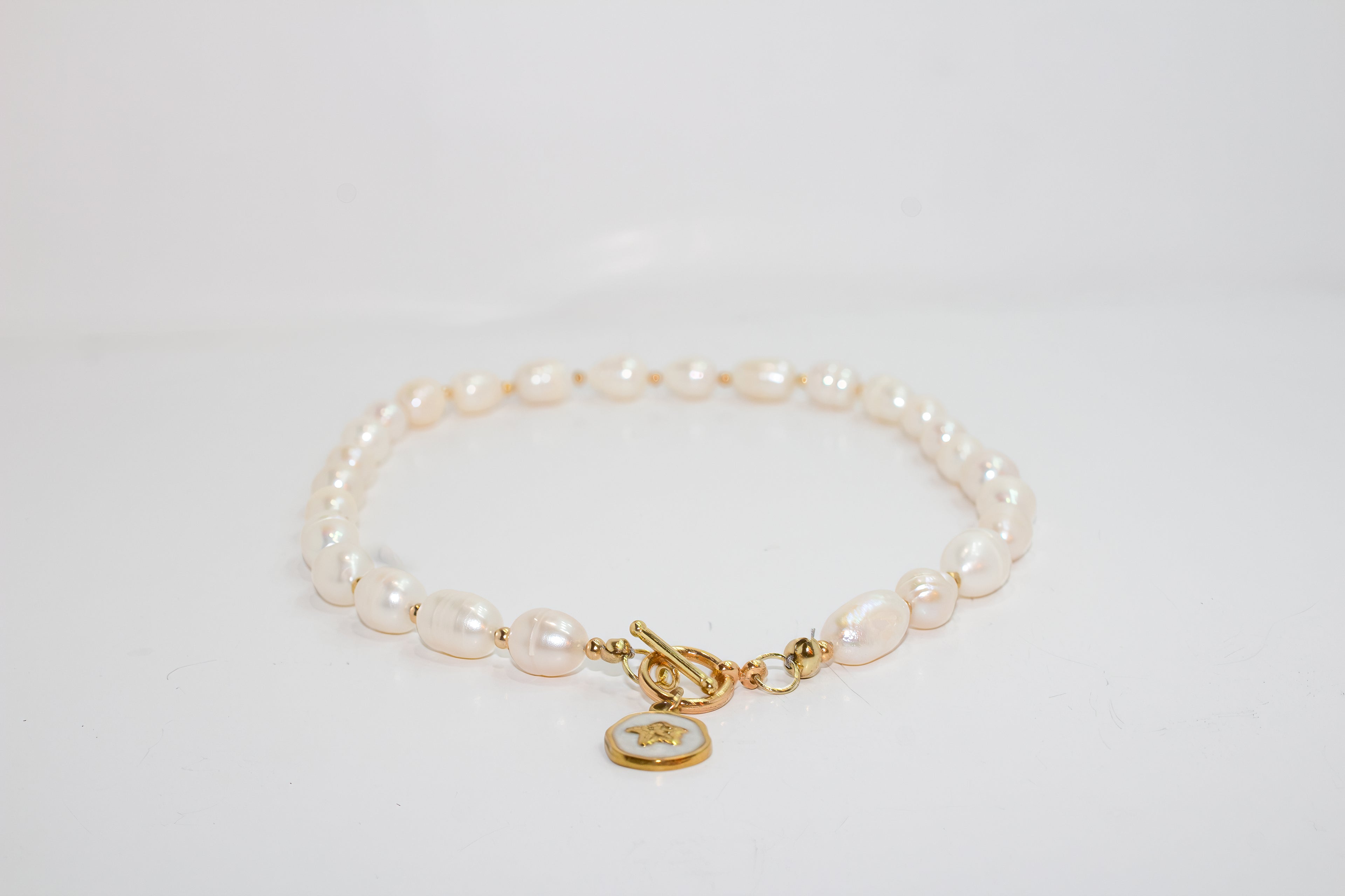 Handcrafted Celestial Pearl Necklace