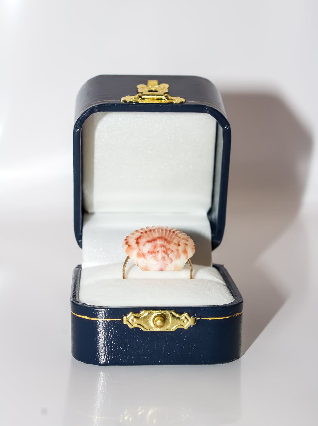 Handcrafted Natural Sea Shell Statement Ring